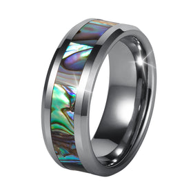 Tungsten Tide Men's Ring